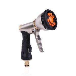 Garden Spray Hose Nozzle With 9 Adjustable Watering Patterns