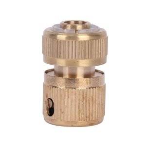 5/8" Brass Waterstop Garden Hose Quick Connector