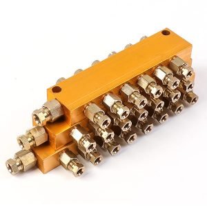 Manifold Block Valve Adjustable Lube Oil Piston Distributor