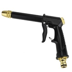 High Pressure Plastic Handheld Long Rod Adjustable Water Hose Nozzle