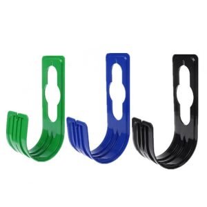 Multi Color Wall Mount Plastic Hook Hose Hanger