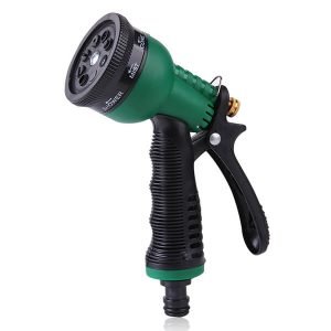 8 function plastic garden hose spray nozzle