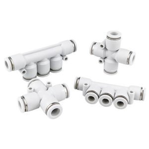 pk 5 way quick connectors pneumatic push to connect fitting
