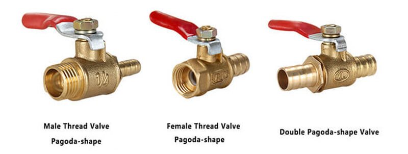 brass ball valve with switch (10)