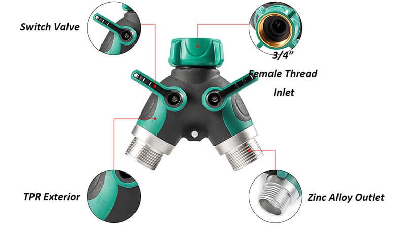 garden hose tap splitter (2)