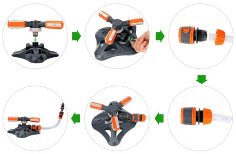 garden oscillating sprinkler (12) 1