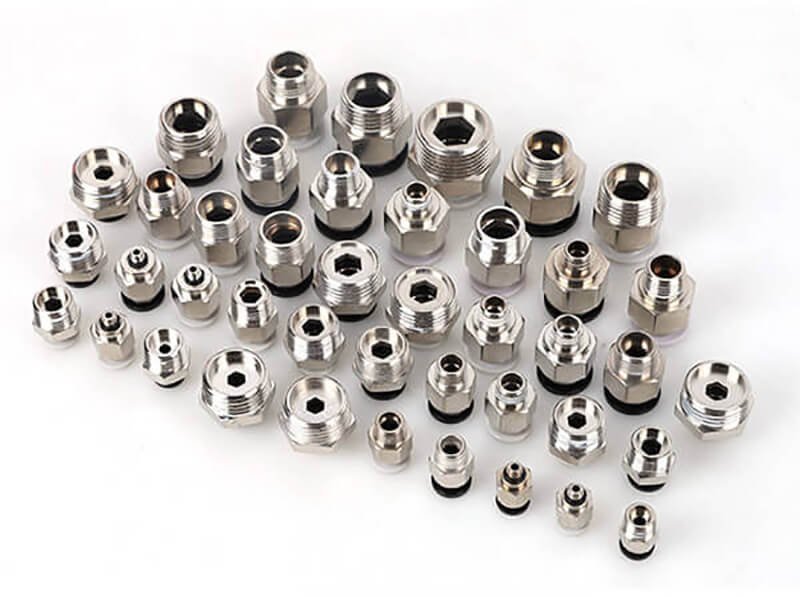 pc thread push to connect fitting quick pneumatic connector (1)