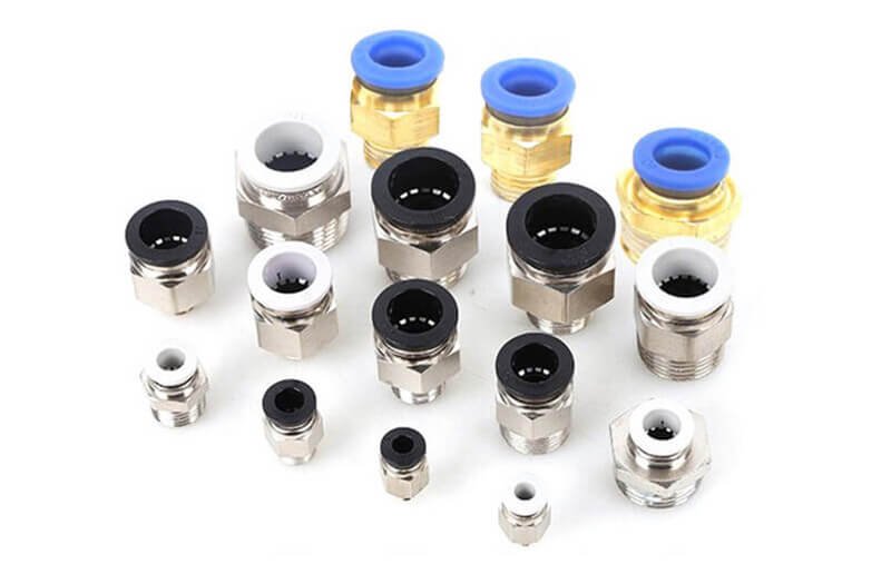 pc thread push to connect fitting quick pneumatic connector (18)