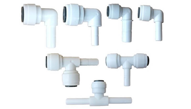 plastic quick connect fitting water pipe plug connector (1)