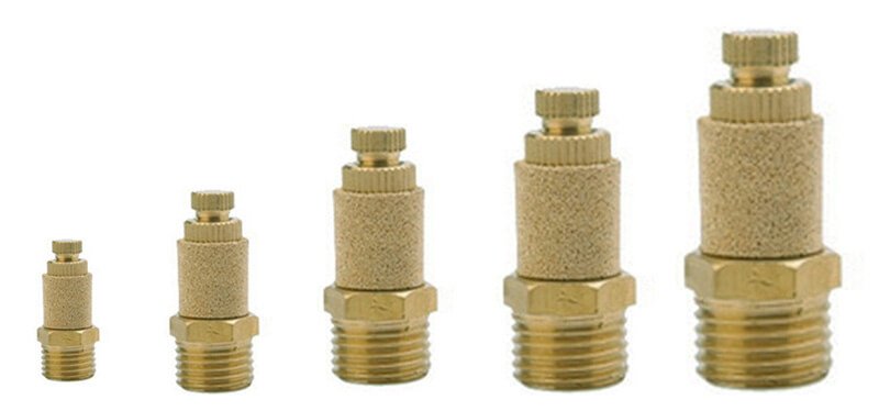pneumatic air exhaust silencer muffler (11)