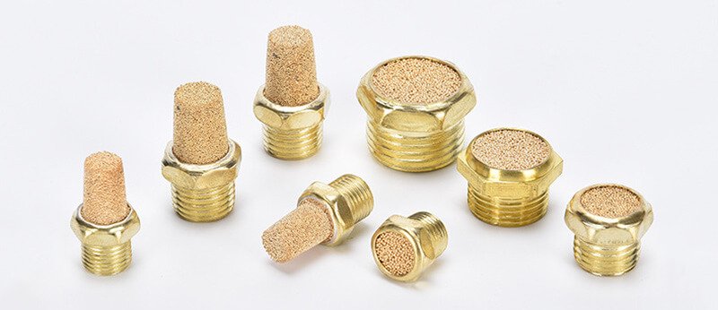 pneumatic air exhaust silencer muffler (2)