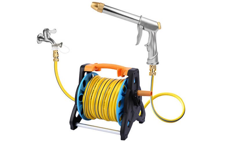 portable garden hose pipe reel holder (1)