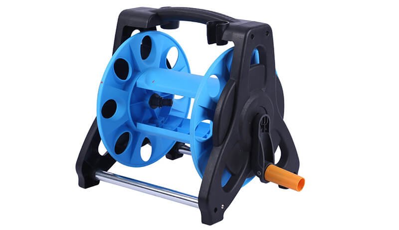 portable garden hose pipe reel holder