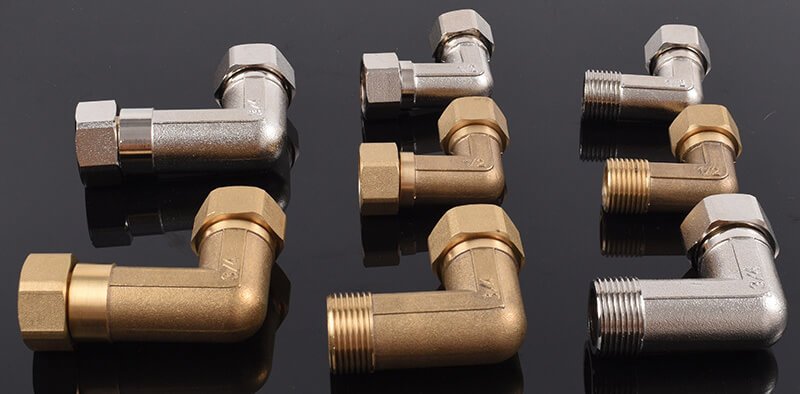 brass connectors (3)