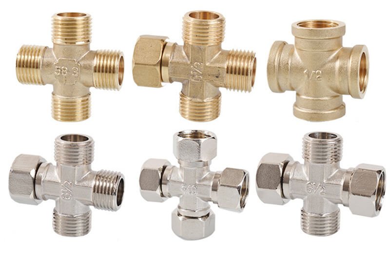 brass connectors (7)