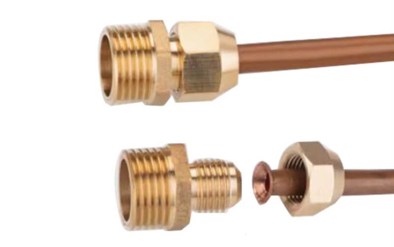 brass connectors (9)
